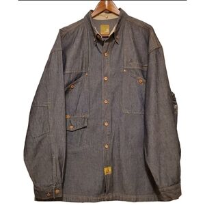 Akademiks Vintage Denim Jacket XXL CSWHL